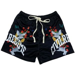 Men's Black Athletic Shorts